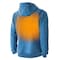 Gobi Heat Ridge Men's Heated Hoodie, Blue, M 728614 - alternate 3