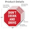 Signmission Don't Drink and Drive, 10 inch X 10 inch, Aluminum Metal Signs, 5PK OC-A-5Pack-10-79 - alternate 4