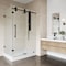 Vigo 36 in. L x 48 in. W x 79 in. H Frameless Sliding Rectangle Shower Enclosure Kit in Matte Black VG6051MBCL48WR - alternate 3