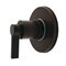 Kingston Brass Single-Handle Six-Way Diverter Valve with Round Trim Kit, Oil Rubbed Bronze KS4035NDL - alternate 1