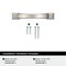 Amerock Sheffield 3 inch (76mm) Center-to-Center Satin Nickel Cabinet Pull, 10PK 10VMP37040G10 - alternate 3