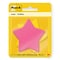 Post-It Die-Cut Star Shaped Notepads, 2.6in x 2.6in, Assorted Colors, 75 Sheets/Pad, 2PK 7350-STR - alternate 2