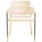 Leisuremod Axis Collection Modern Gold Dining Chair in Beige, 4PK ACG22BG4 - alternate 8