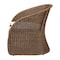 Bali & Pari Kintamani Bohemian Greywashed Rattan Accent Chair 253-14011-ZORO - alternate 9