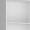 Homeroots Set of Three White Wood Thirteen Tier Modular Bookcase, 3PK 546629 - alternate 4