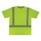 Ergodyne Hi-Vis Shirt, XL, Lime, Short Sleeve 22235 - alternate 6