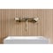 Kingston Brass Double-Handle Wall Mount Bathroom Faucet, Antique Brass KS2113PL - alternate 5