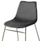 Homeroots Set of Two Dark Green and Gold Velvet and Metal Dining Side Chairs, 2PK 568017 - alternate 6