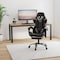 Yssoa Gaming Chair, Computer Chair with Footrest, Height Adjustable and 90 Deg-135 Deg Tilt Functio FNCHARGAME01BGFR - alternate 4