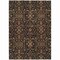 Homeroots 3' X 5' Black Brown And Red Floral Washable Indoor Outdoor Area Rug 604577 - alternate 6