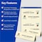 Avery reg Laser, Inkjet Tent Card  Ivory, White AVE5914 - alternate 2