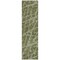 Homeroots 8' Runner Green Abstract Washable Non Skid Indoor Outdoor Runner Rug 559641 - alternate 3
