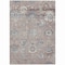 Homeroots 8' X 10' Taupe And Brown Floral Washable Indoor Outdoor Area Rug 609525 - alternate 6
