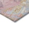 Homeroots 5' X 8' Teal Blue Gold And Pink Abstract Washable Indoor Outdoor Area Rug 618557 - alternate 8