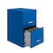 Space Solutions 14.25 in W 2 Drawer Vertical File Cabinet, Classic Blue 24404 - alternate 10