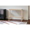 Homeroots Modern Natural And White Narrow Table Desk 389025 - alternate 5
