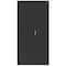 Sandusky Lee Medium Duty Welded Steel Combination Cabinet, 36x24x72, Black CAC1362472-09 - alternate 7