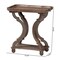 Baxton Studio Yannick French Country Antique Brown Wood End Table 254-14093-ZORO - alternate 5
