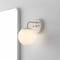 Jonathan Y Louis Parisian Globe 5.75" 1-Light Metal/Frosted Glass Modern Contemporary LED Vanity Light, Almond JYL3534C - alternate 9