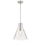 Nuvo Gianna, 1 Light Medium Pendant, Brushed Nickel Finish, Clear Glass 60/8338 - alternate 5