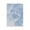 Homeroots 5' X 8' Sky Blue And Denim Blue Nautical Washable Indoor Outdoor Area Rug 581498 - alternate 7