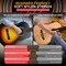 Pyle Beginner Acoustic Guitar Kit, 1/4 Junior Size All Wood Instrument for Kids, Adults, 30 in Sunburst PGACLS30SBD - alternate 5