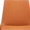 Homeroots Orange And Black Faux Leather Dining Side Chair 556570 - alternate 5