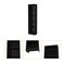 Homeroots 70" Black Wood Five Tier Bookcase 546188 - alternate 1