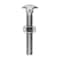 Auveco 5/16in x 2in Carriage Bolt Zinc, 25PK 9492 - alternate 1