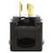 Ac Works Right Angle L6-20P Plug, 20A 250V Locking Male Connector, Industrial Grade, DIY Cord Repair ASEL620P - alternate 5