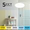 Afx Edge Round, LED Flush Mount - 20in W - 0-10V (120-277V)/ TRIAC/ELV (120V) Dimmer Compatible, White EGRF2030LAJUDWH - alternate 4