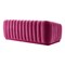 Homeroots 85" Fuchsia Velvet Manufactured Wood Sofa 543935 - alternate 7