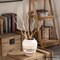 Uniquewise 8in Modern Round Wide Mouth Ceramic Vase Decorative Pottery Perfect for Grass Stems & Fresh Flowers QI004790 - alternate 5