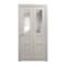 Sartodoors Sliding Closet Bi-fold Doors 60 x 80 inches, Ego 5011 Painted White Oak, Sturdy Tracks Moldings Tr EGO5011BF-PWO-60x80 (2* 30x80) - alternate 1