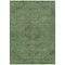 Homeroots 3' X 5' Fern Green And Dark Green Floral Washable Indoor Outdoor Area Rug 604222 - alternate 5