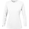 Ironwear Elastex Women's Breathable V-Neck Long Sleeve T-Shirt, White, Medium 7120-W-MD - alternate 1