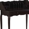 Homeroots 36" Dark Brown Solid Wood Computer Desk With Three Drawers 333027 - alternate 3