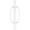 Nuvo Iron 45-in W x 68-in H Glossy Wht Benitoite Gate Arched 48-in W Opening SC Hardware W/Dbl Side Handle IBGA04568GW - alternate 7