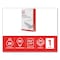 Tru Red Printer Paper, 92 Bright, 20 lb Bond Weight, 8.5 x 11, 500PK 135855/TR56957 - alternate 3
