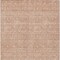 Homeroots 3' X 5' Copper And Beige Floral Washable Indoor Outdoor Area Rug 582338 - alternate 6