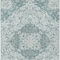 Homeroots 8' X 10' Teal Blue And Ivory Medallion Washable Indoor Outdoor Area Rug 617470 - alternate 7