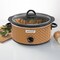 Brentwood Industries 3.5 Quart Diamond Pattern Slow Cooker in Copper SC-136C - alternate 4