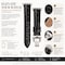 Elegani Alligator-Embossed Leather Watch Replacement Band Compatible with Apple Watch 46mm, Black LAVT-BLK-46mm - alternate 3