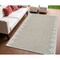 Homeroots 4' X 6' Beige And Brown Geometric Distressed Indoor Outdoor Area Rug 558760 - alternate 5