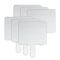 Flipside Two-Sided Rectangular Dry Erase Writing Paddle, Lined/Blank, 7.75" x 10", 6PK ER18002-6 - alternate 1