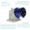 Walther-Werke Pin and Sleeve Inlet, 30A, 3Ã¸Y 120/208 or 230, 3 Phase, 3 Pole, NEMA Not Rated 631509 - alternate 7