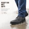Handpoint Classic Black 4 in Oxford Work Shoes-Mens Full Grain Leather Dress Safety Shoes, KEVLAR , 8 RV2102D-8 - alternate 5