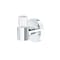 Gatco Clarion Robe Hook, Crystal-Clear Acrylic/Chrome 5715 - alternate 1