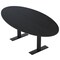 Skutchi Designs 4 Person Conference Table With Power Unit | 7' Oval Table | Harmony Series HAR-OVL-48X84-T.BK-U999ST19-NA - alternate 1