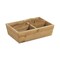 Homeroots 14" Brown Solid Wood Desk Organizer 399661 - alternate 4